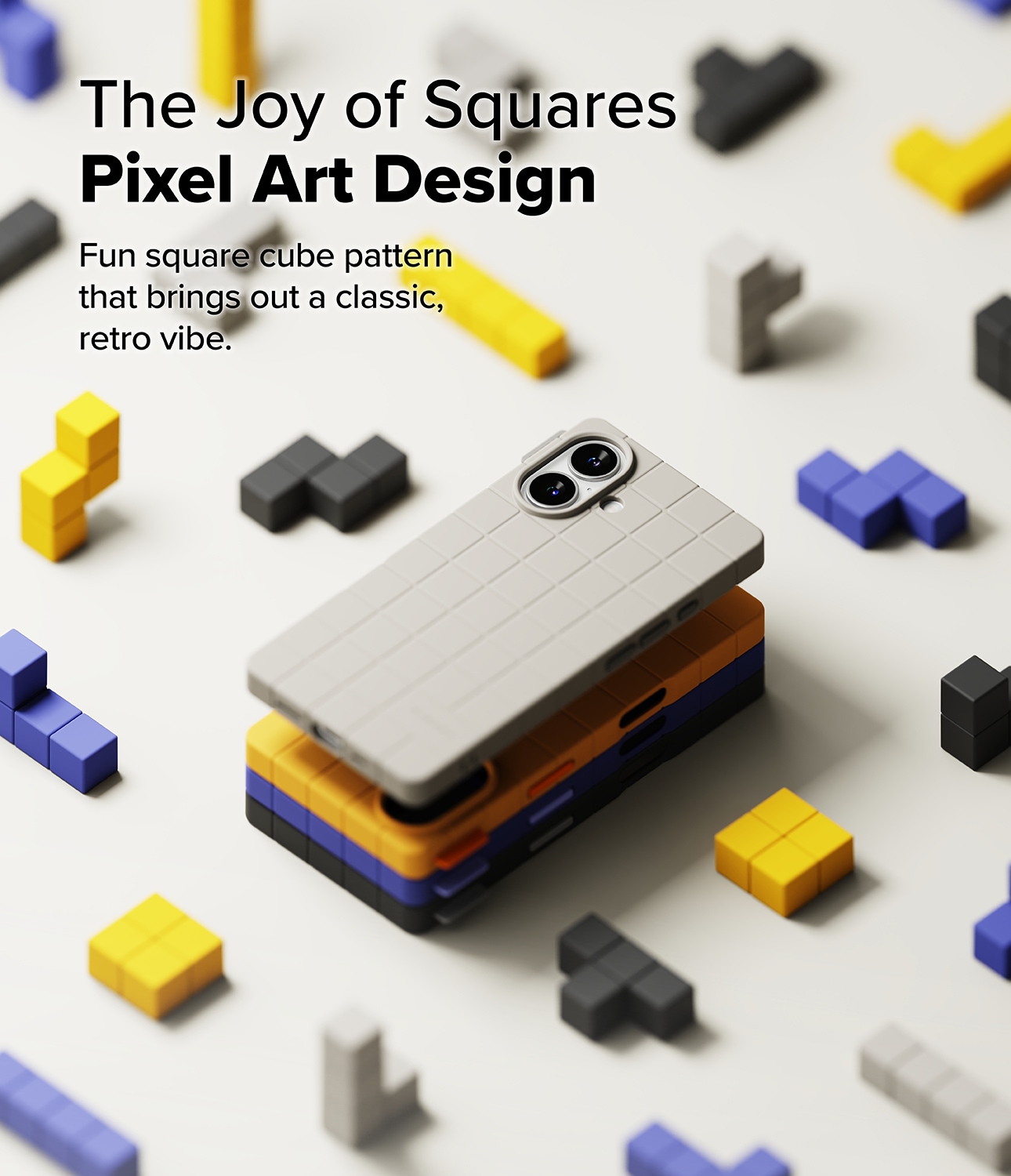 iPhone 16 MagSafe Bitmap silikonecover, Stone