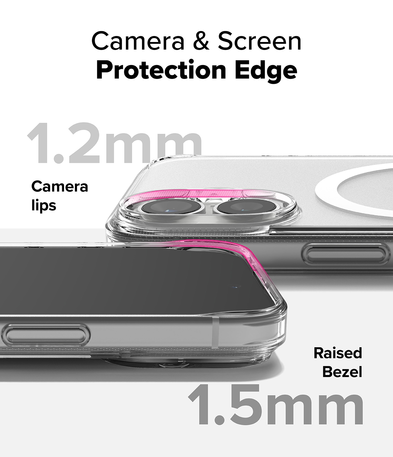 iPhone 16 Fusion MagSafe cover, Gennemsigtig