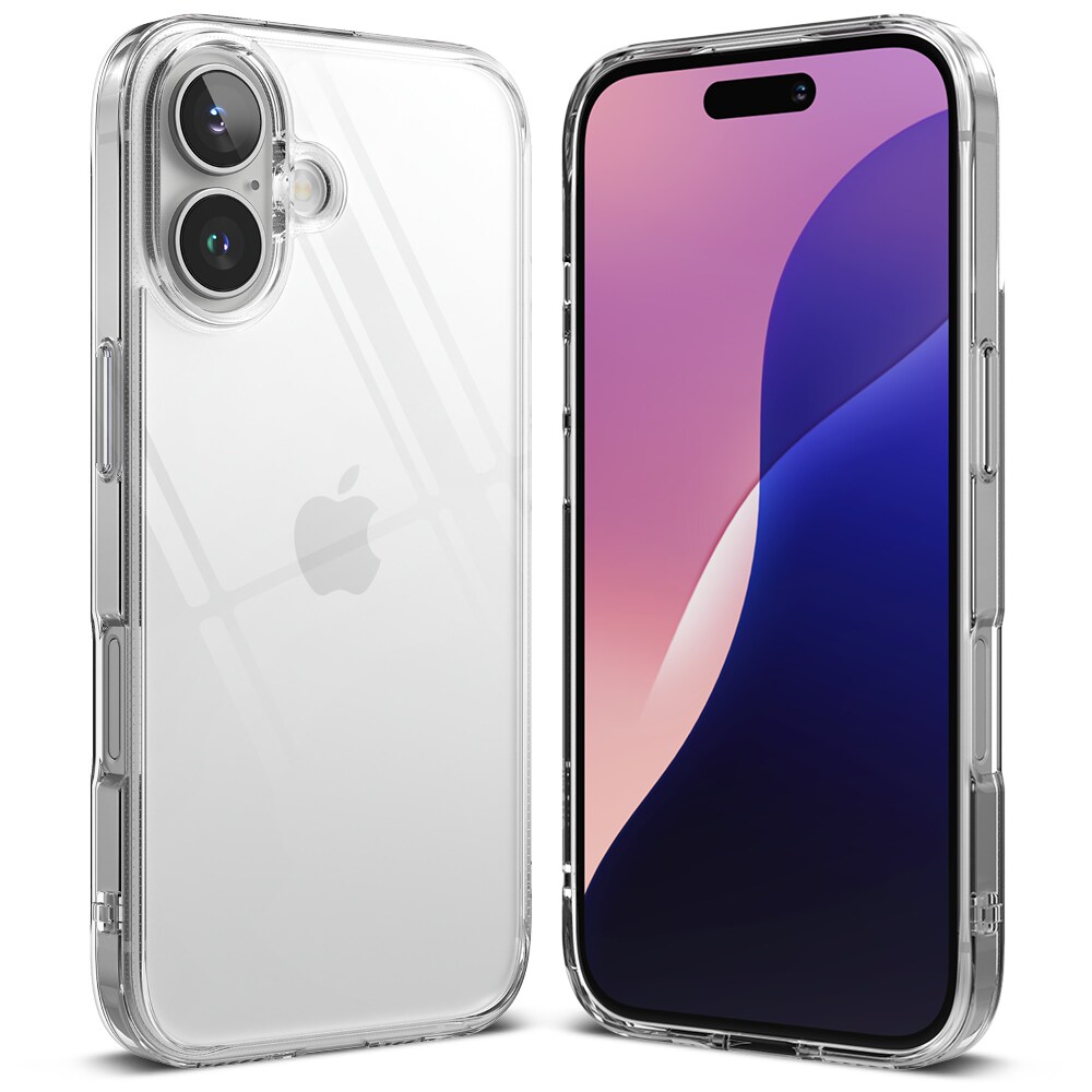iPhone 16 Plus Fusion cover, Gennemsigtig