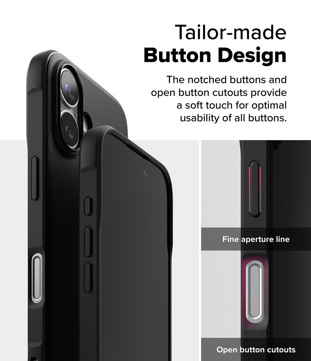 iPhone 16 Onyx Cover, Black