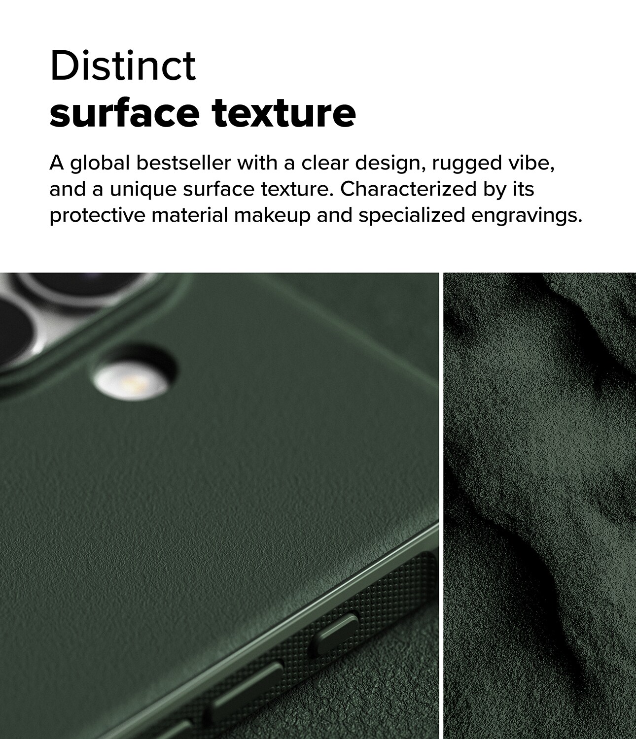 iPhone 16 Onyx Cover, Dark Green