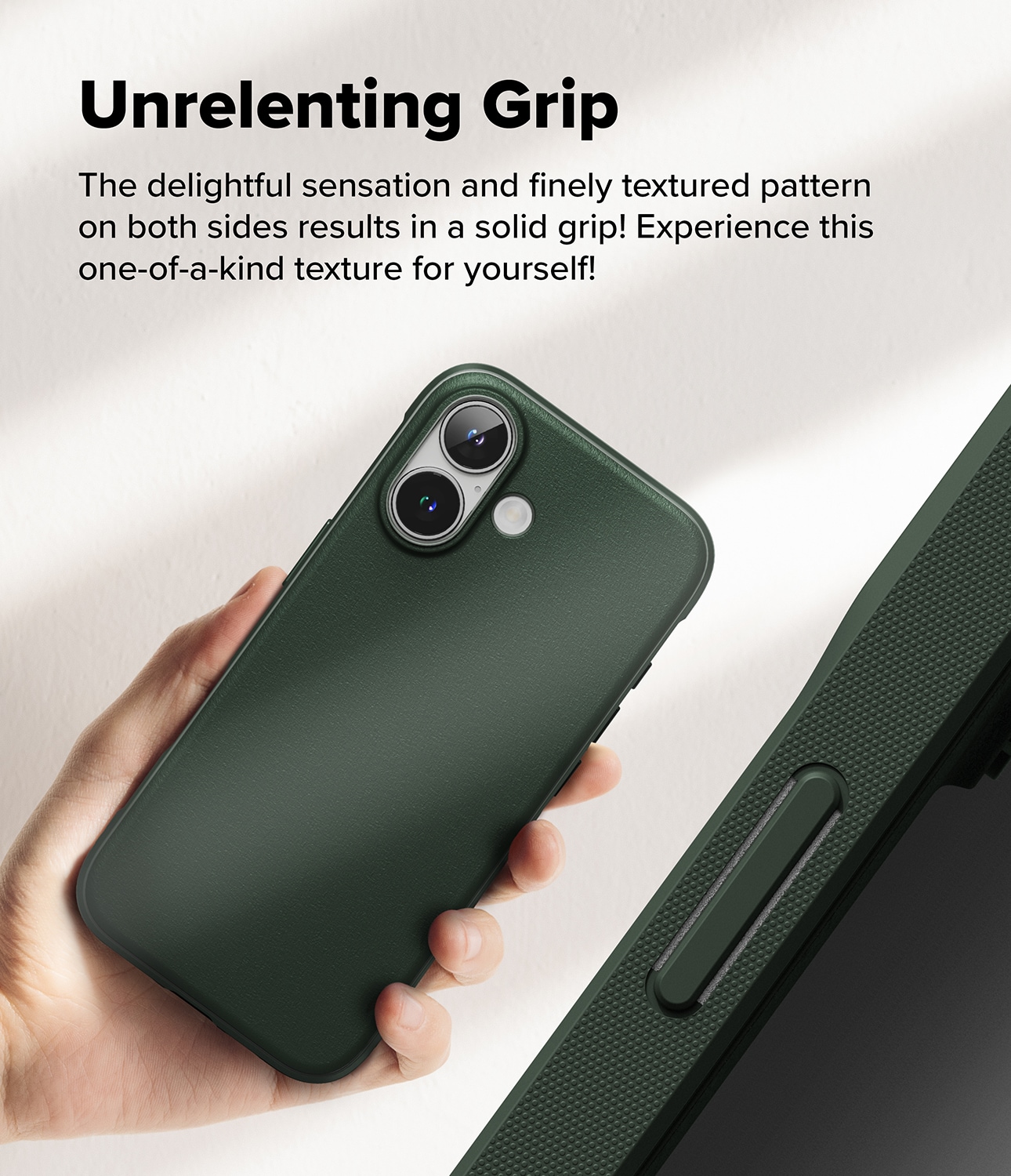 iPhone 16 Onyx Cover, Dark Green