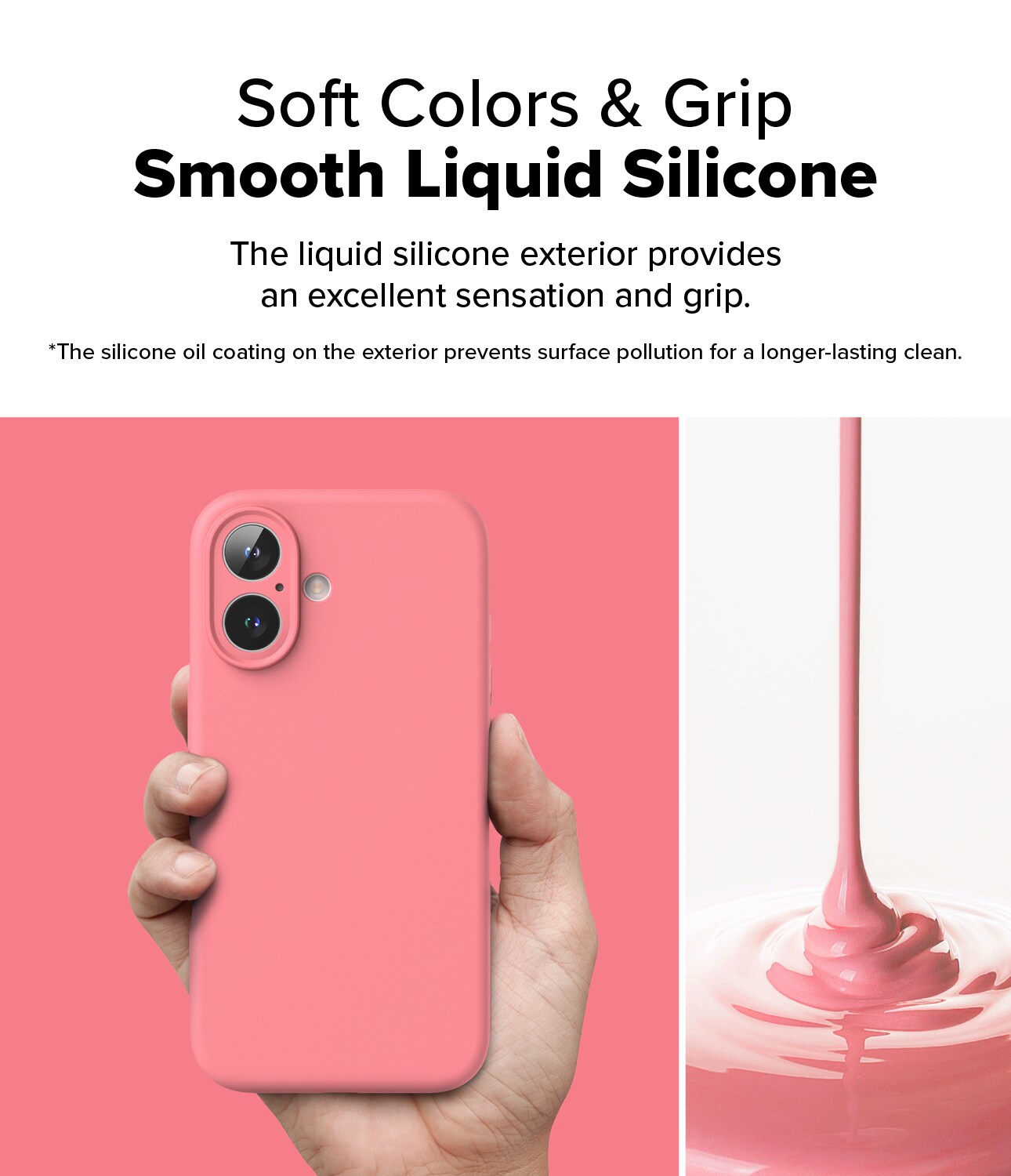 iPhone 16 MagSafe silikonecover, Pink