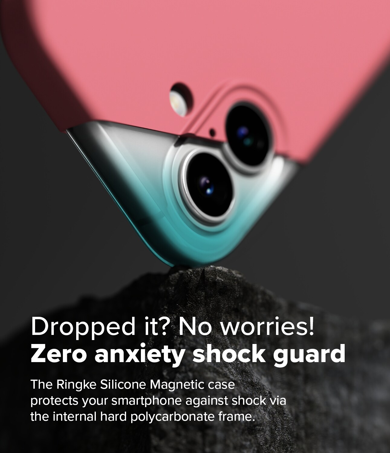 iPhone 16 MagSafe silikonecover, Pink