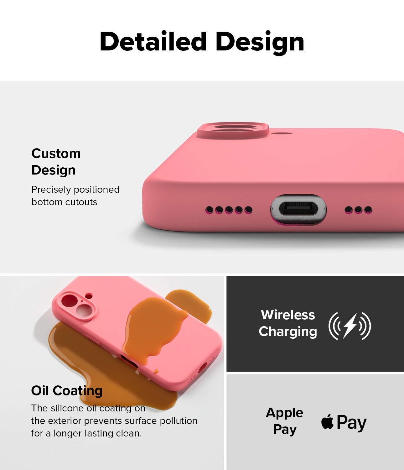 iPhone 16 MagSafe silikonecover, Pink
