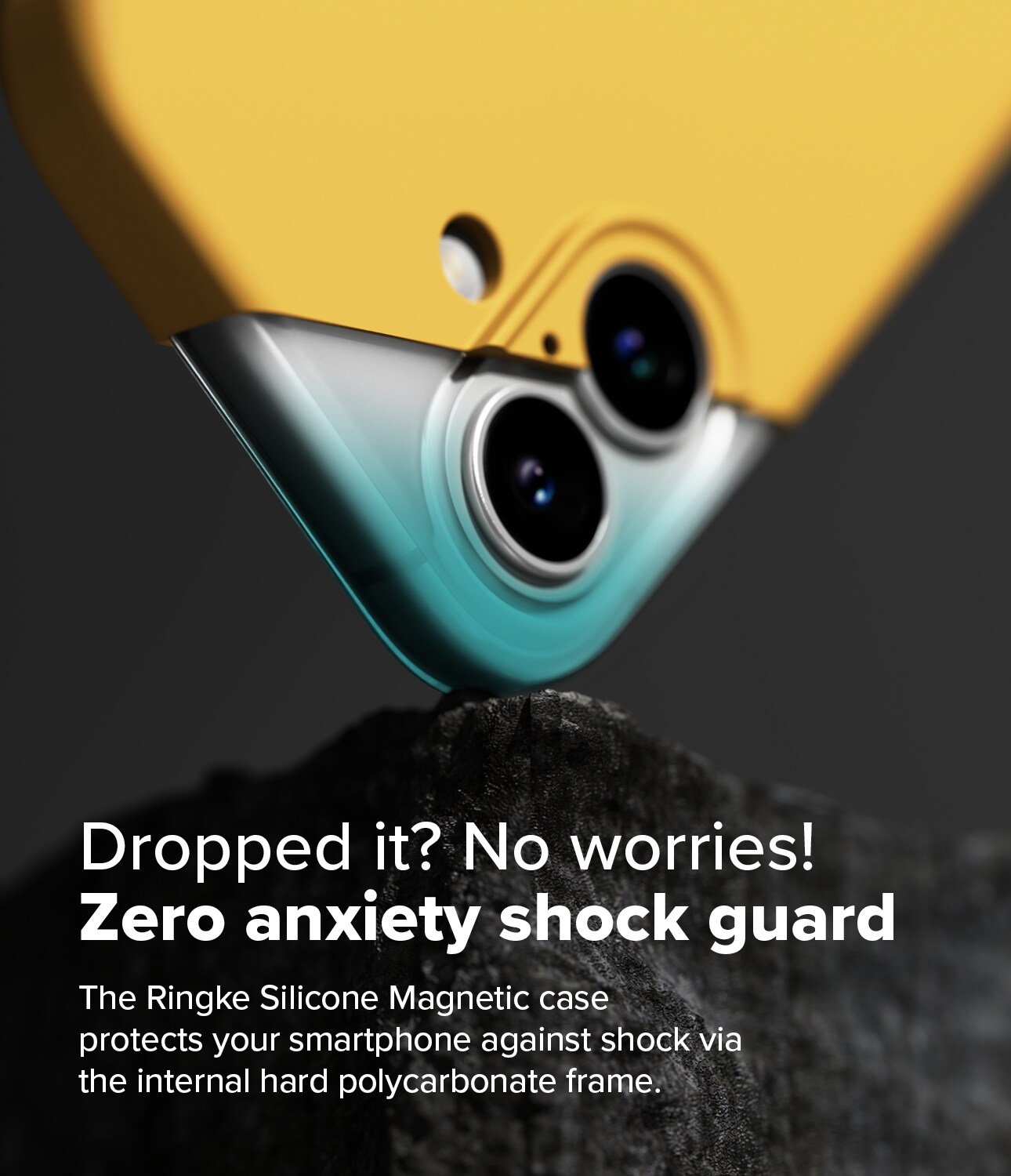 iPhone 16 MagSafe silikonecover, Yellow