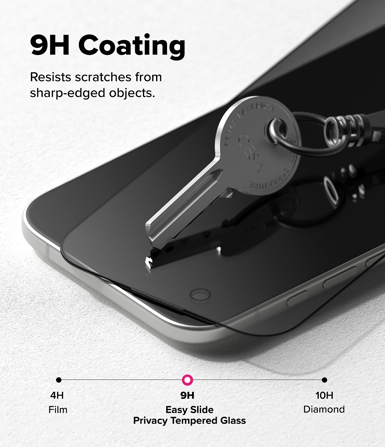 iPhone 17 Air Anti-spy skærmbeskytter i glas med monteringsramme (2-pak)