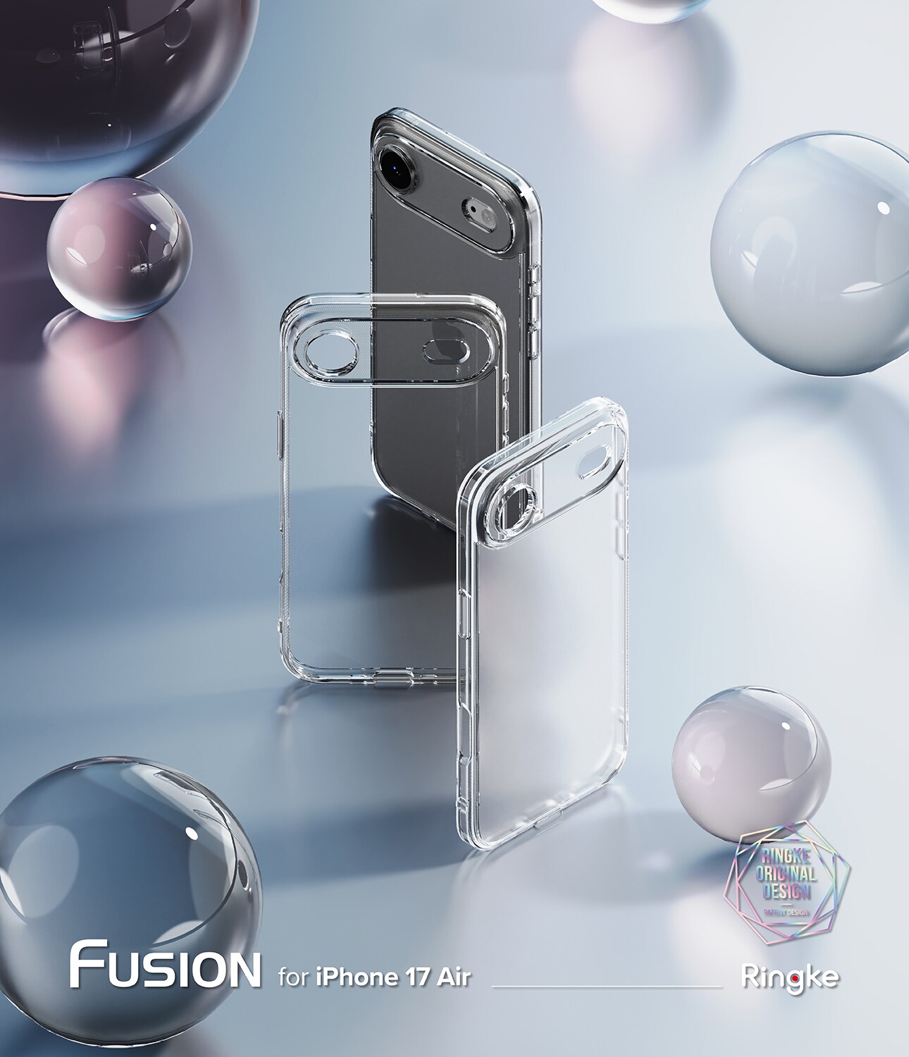 iPhone 17 Air Fusion cover, Clear