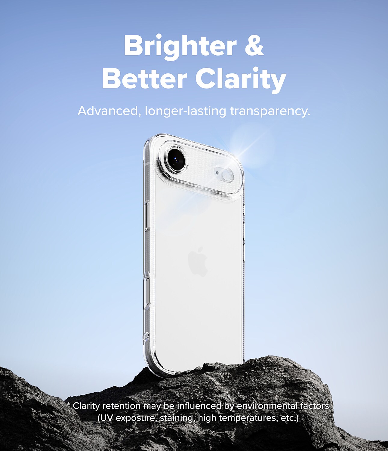 iPhone 17 Air Fusion cover, Clear