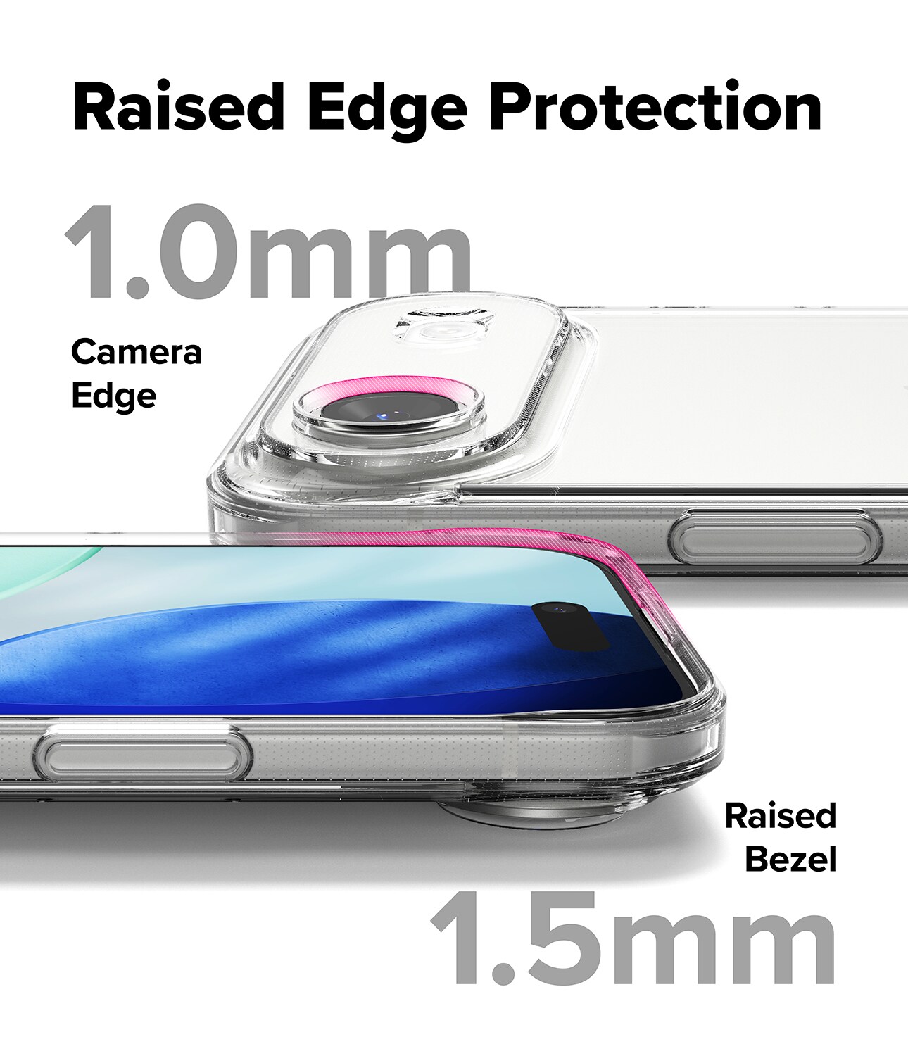 iPhone 17 Air Fusion cover, Clear