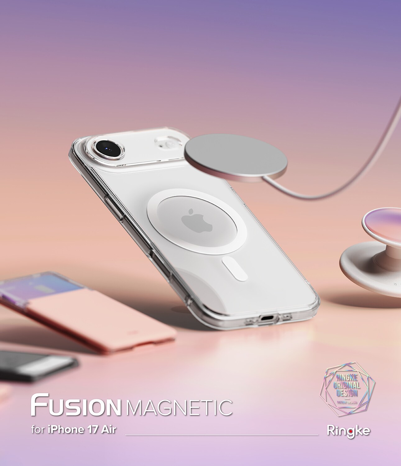 iPhone Air Fusion MagSafe cover, Gennemsigtig