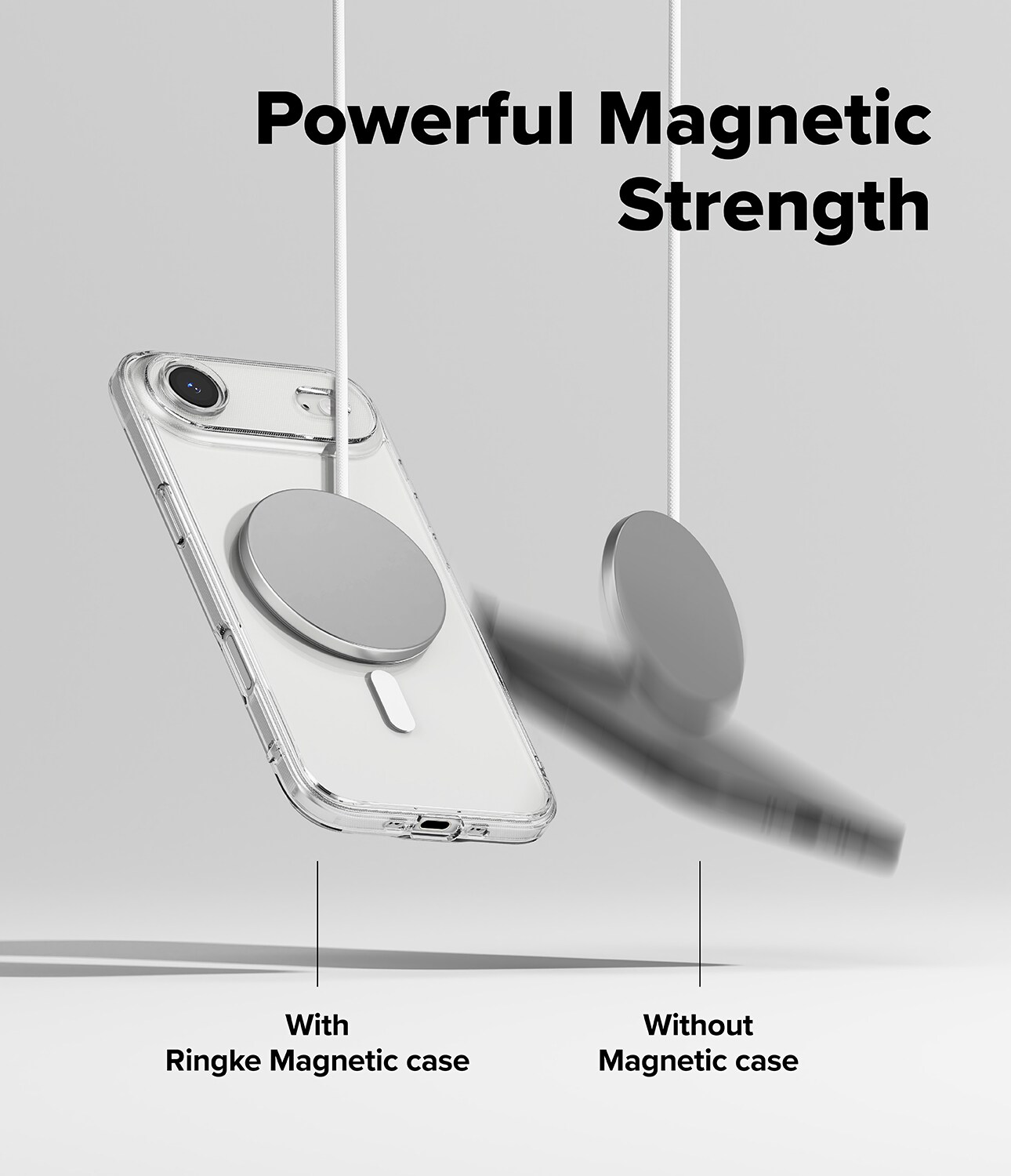 iPhone Air Fusion MagSafe cover, Gennemsigtig