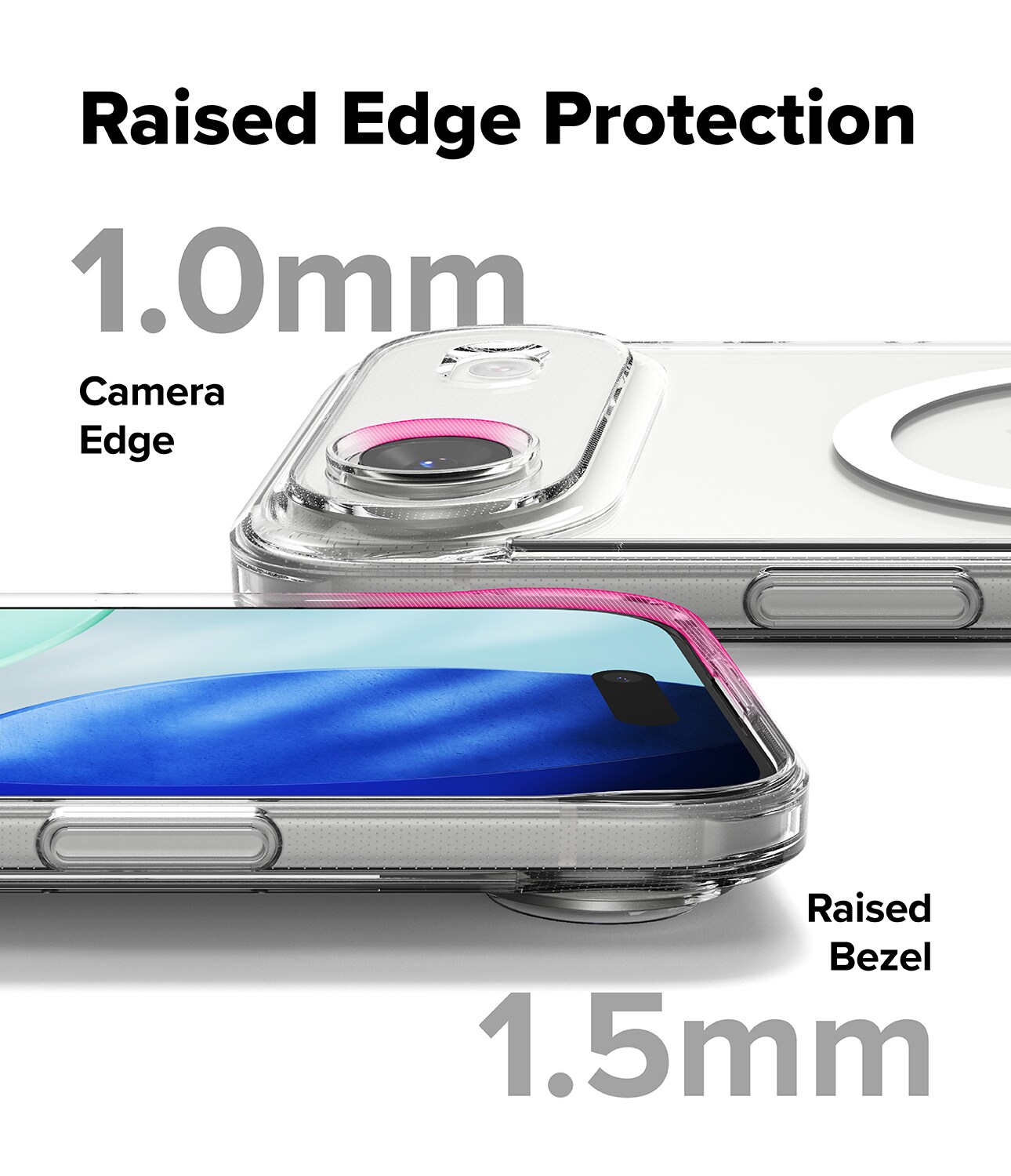 iPhone Air Fusion MagSafe cover, Gennemsigtig