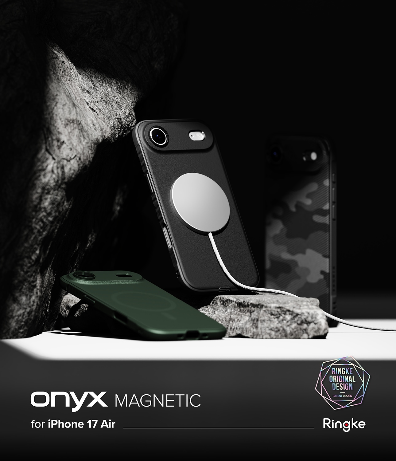 iPhone Air Onyx MagSafe cover, Dark Green