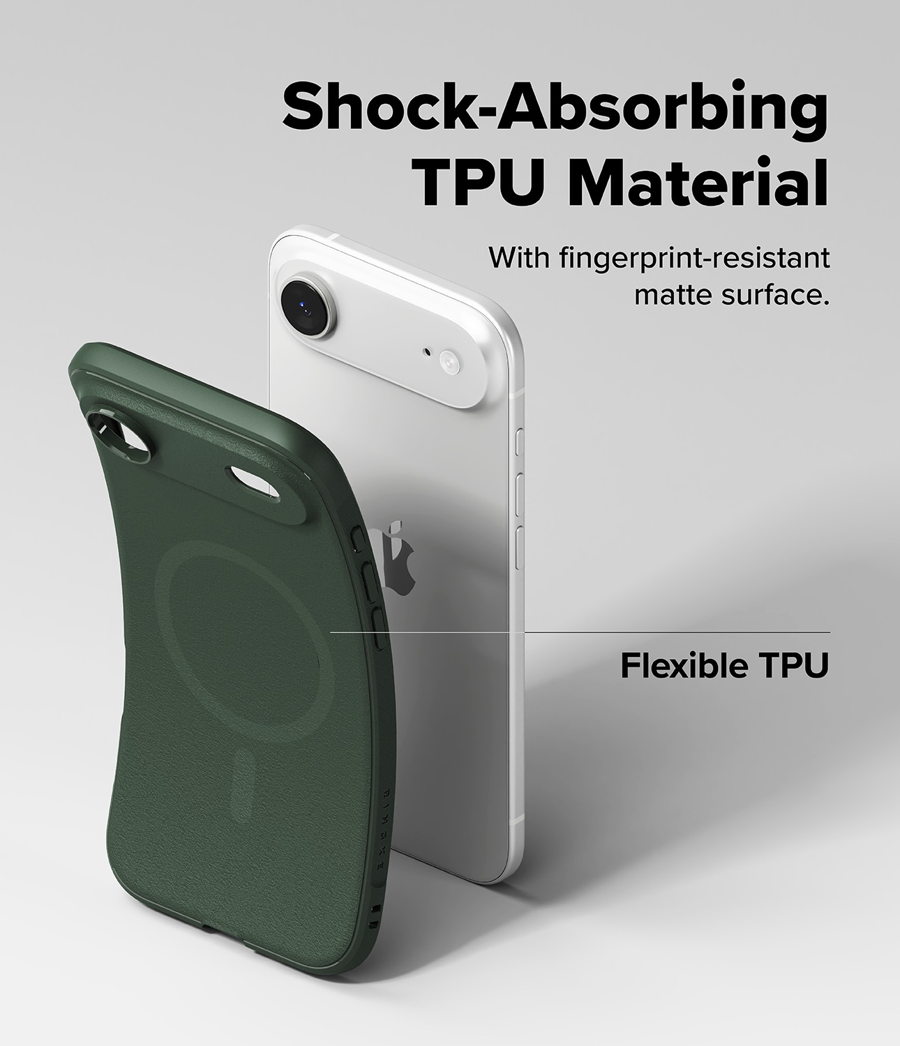 iPhone Air Onyx MagSafe cover, Dark Green