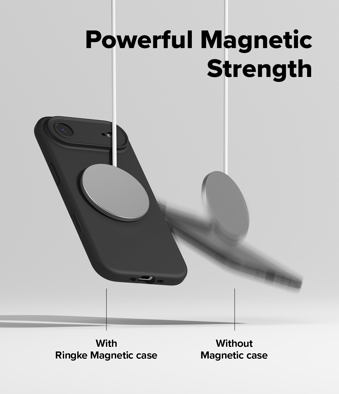 iPhone 17 Air MagSafe silikonecover, Black
