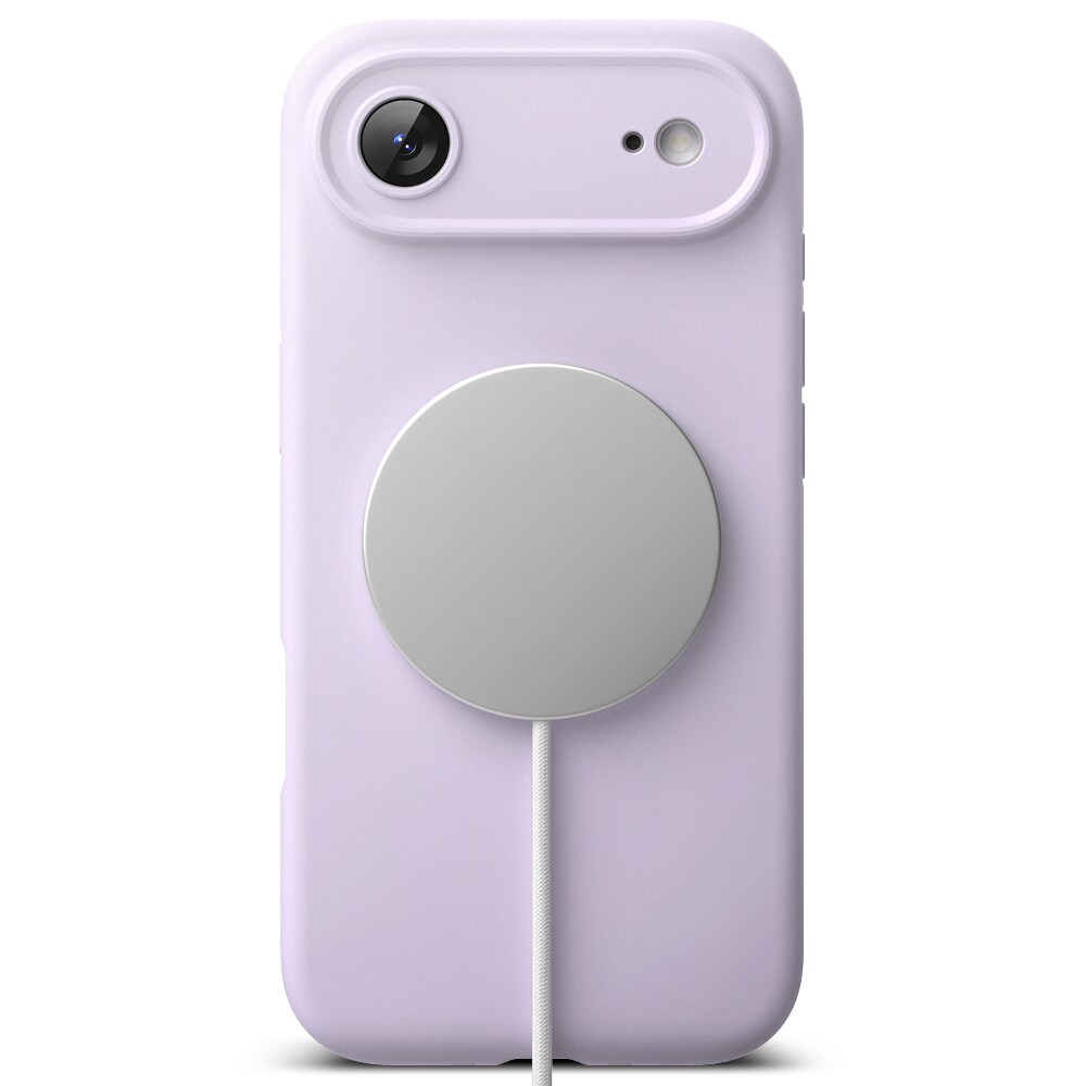 iPhone 17 Air MagSafe silikonecover, Light Purple