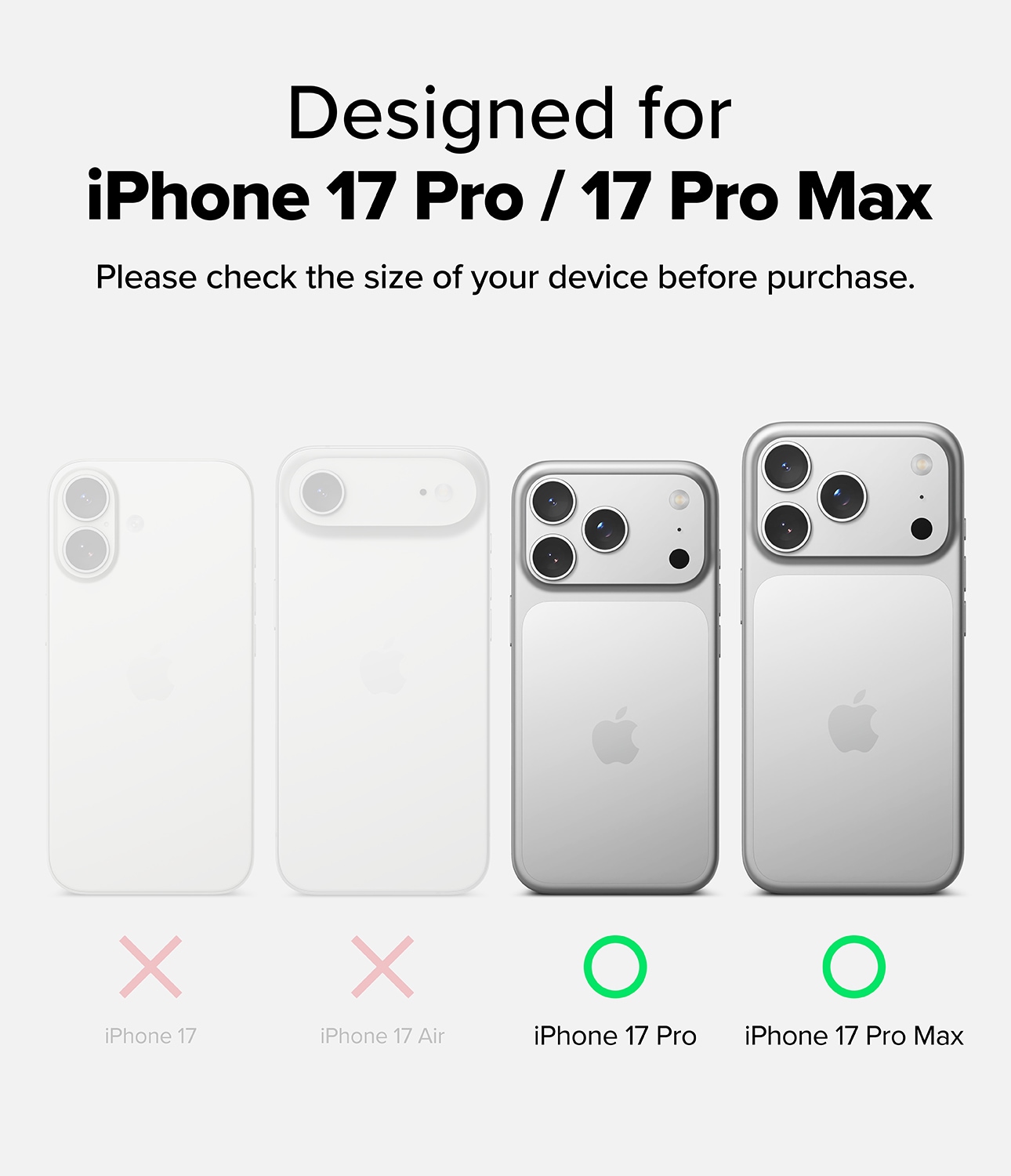 iPhone 17 Pro 2-pak linsebeskyttere med aluminiumsramme, Sort