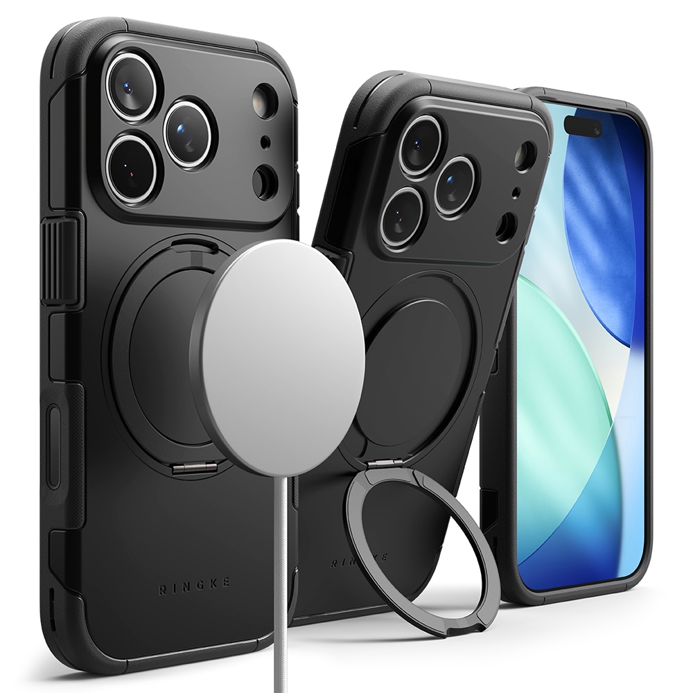 iPhone 17 Pro Alles magnetiske cover, Sort