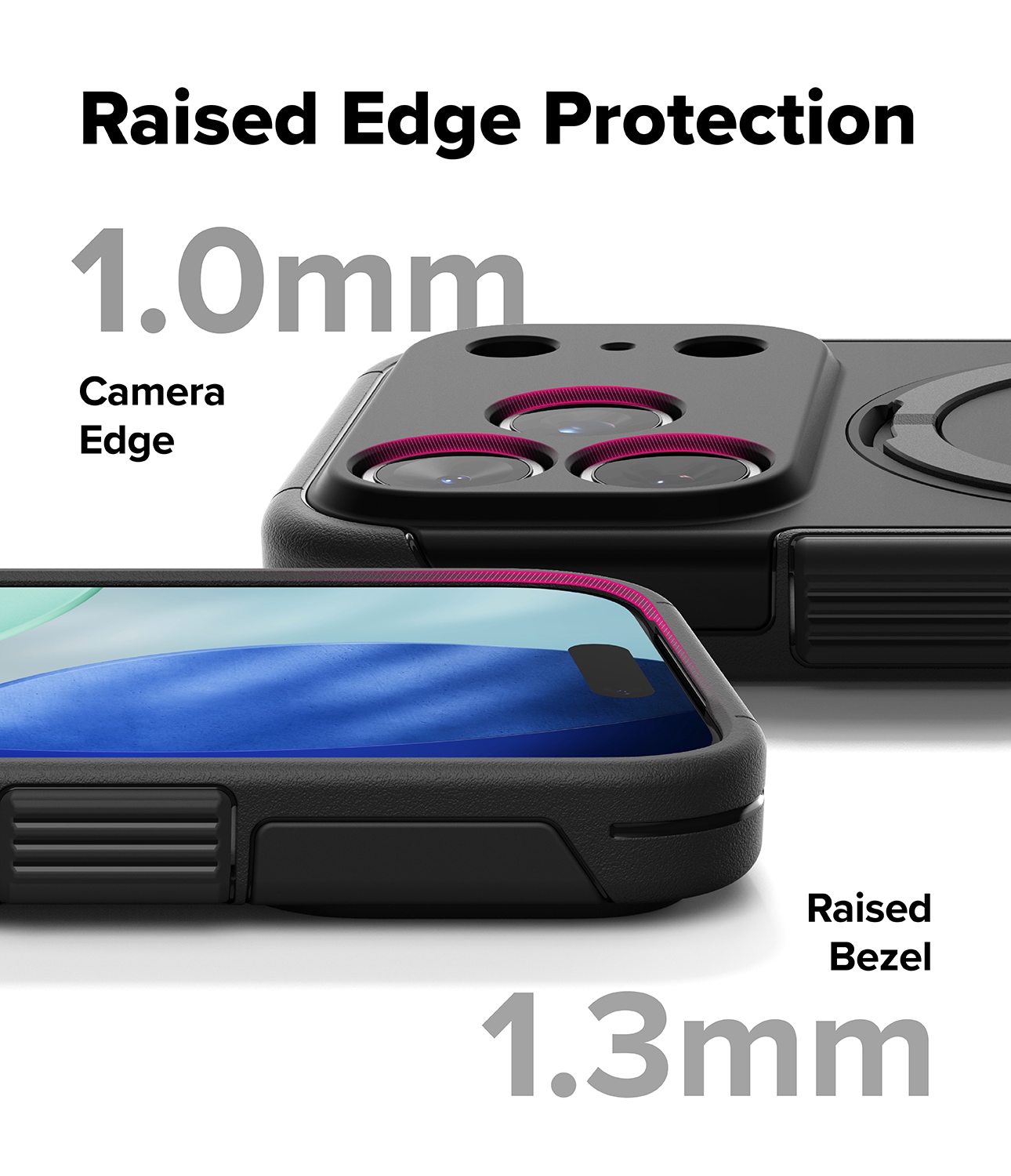 iPhone 17 Pro Alles magnetiske cover, Sort