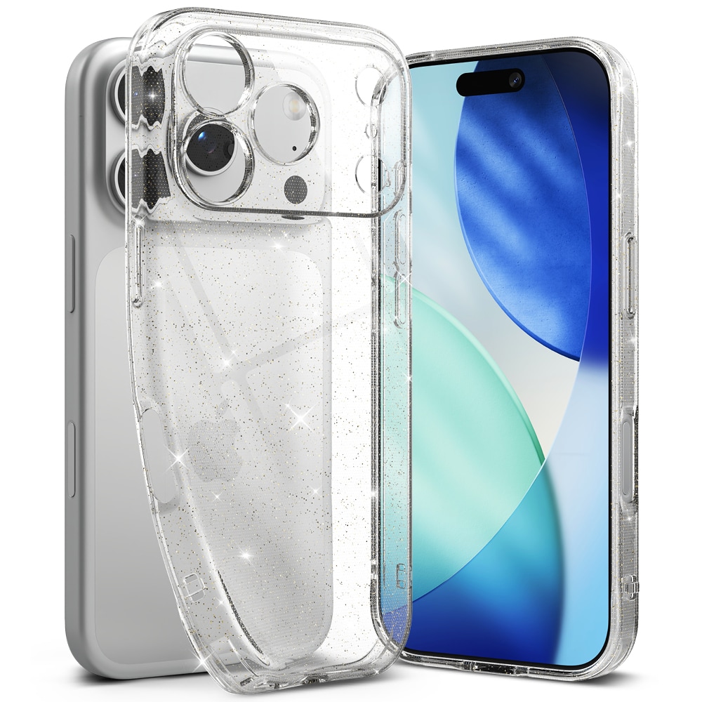 iPhone 17 Pro Air Cover Glitter Clear