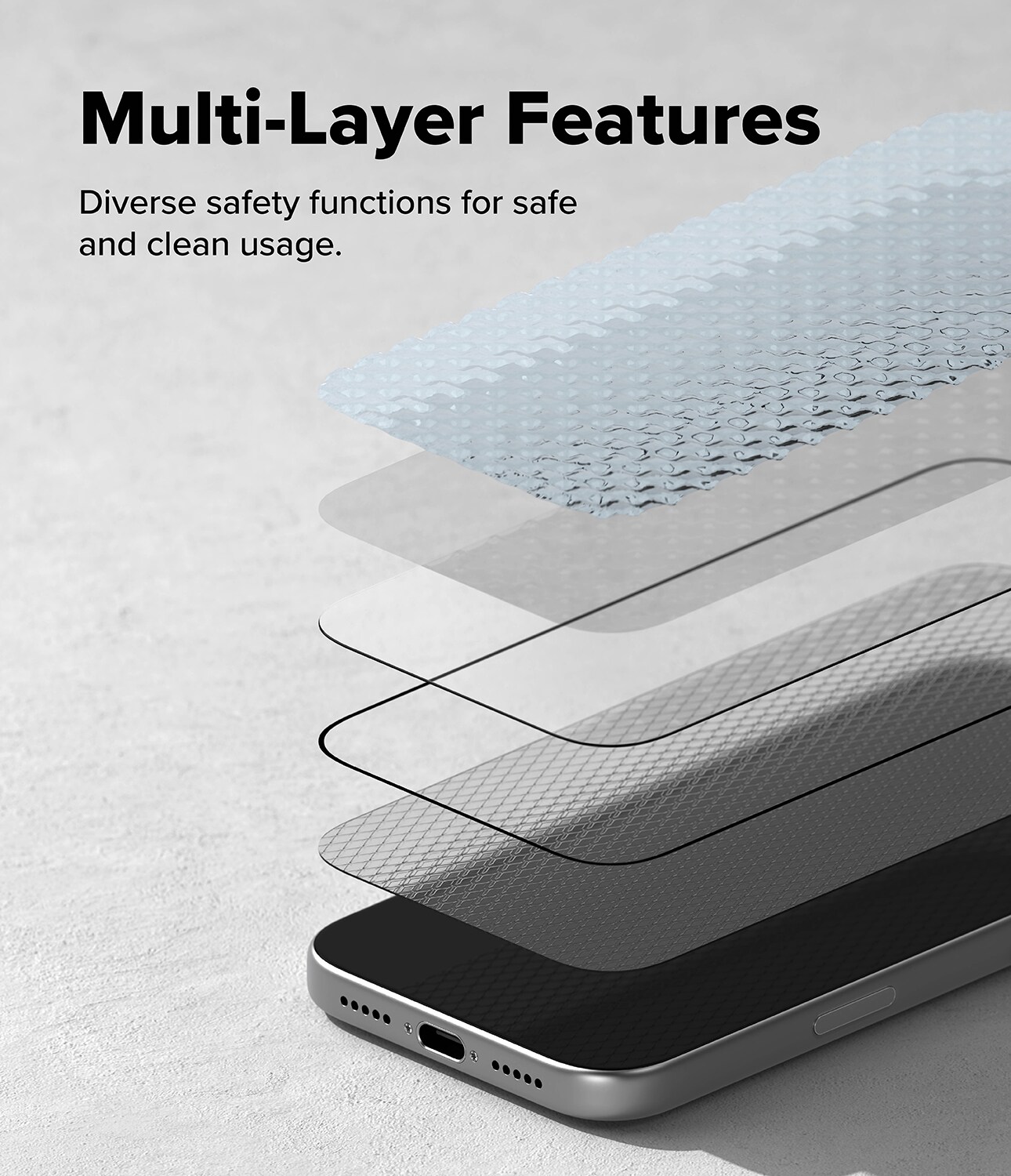 iPhone 17 Pro Anti-refleks skærmbeskyttelse i glas