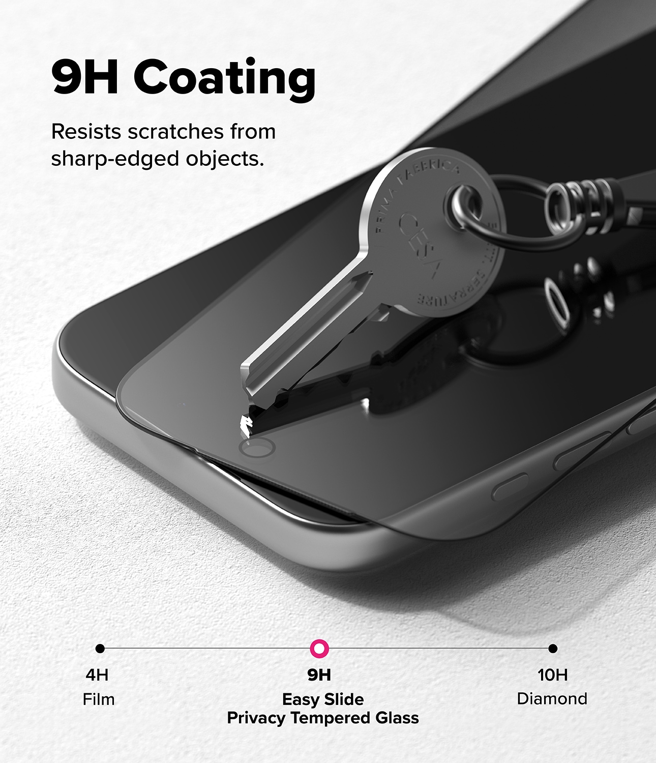 iPhone 17 Pro Max Anti-spy skærmbeskytter i glas med monteringsramme (2-pak)