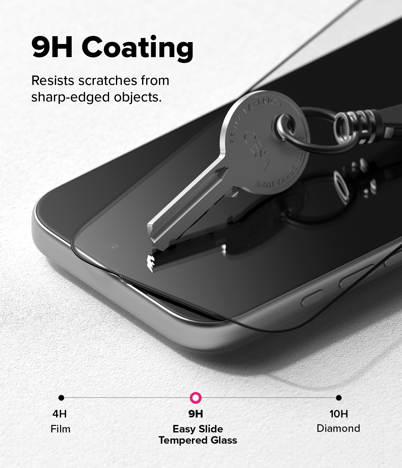 iPhone 17 Pro Skærmbeskytter i glas med monteringsramme (2-pak)