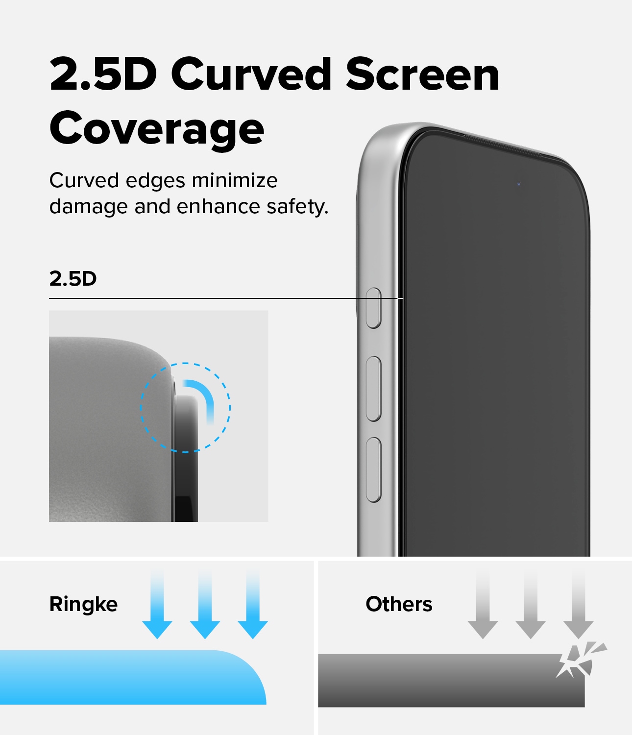 iPhone 17 Pro Skærmbeskytter i glas med monteringsramme (2-pak)