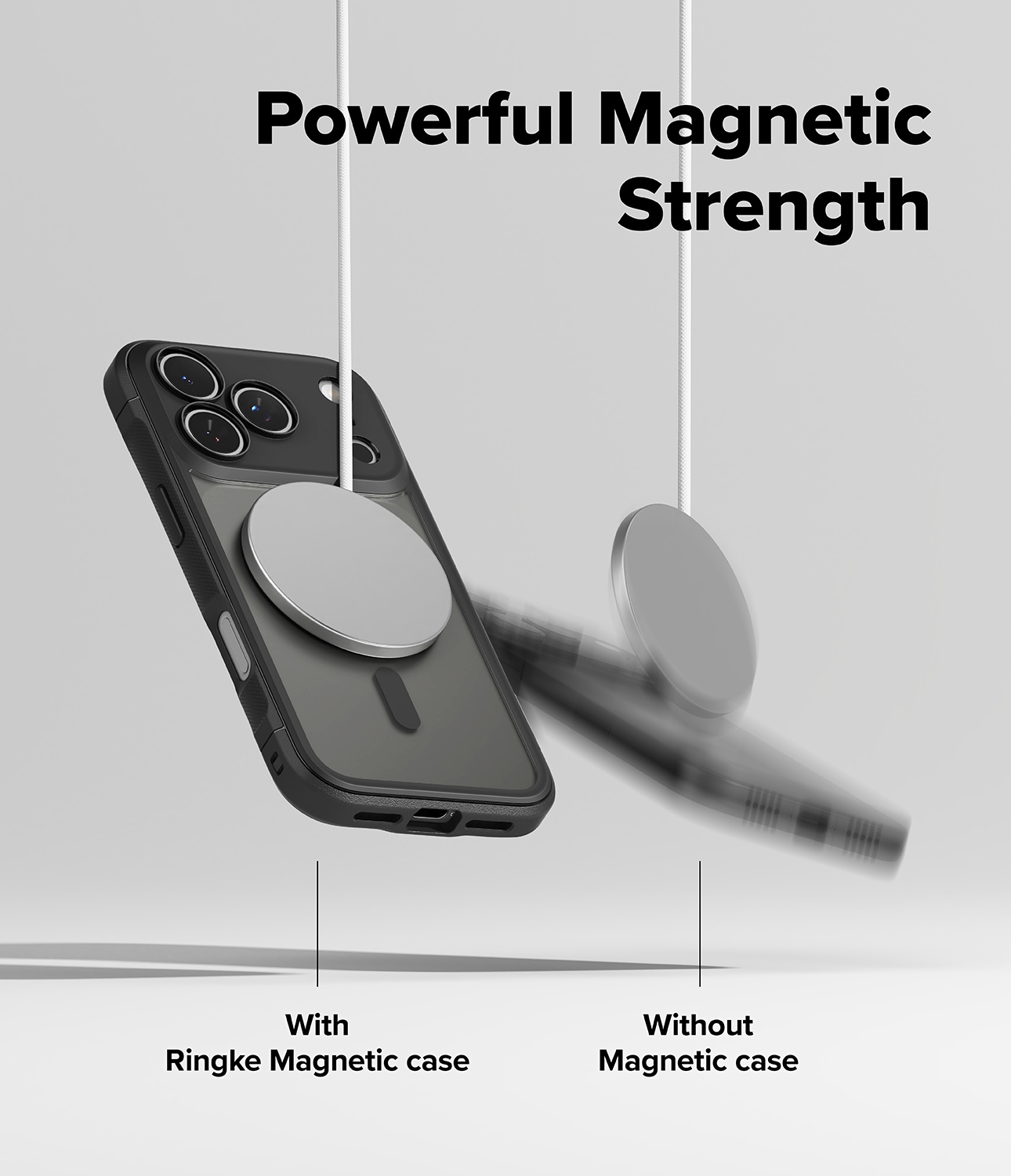 iPhone 17 Pro Fusion Bold MagSafe cover, Matte Black