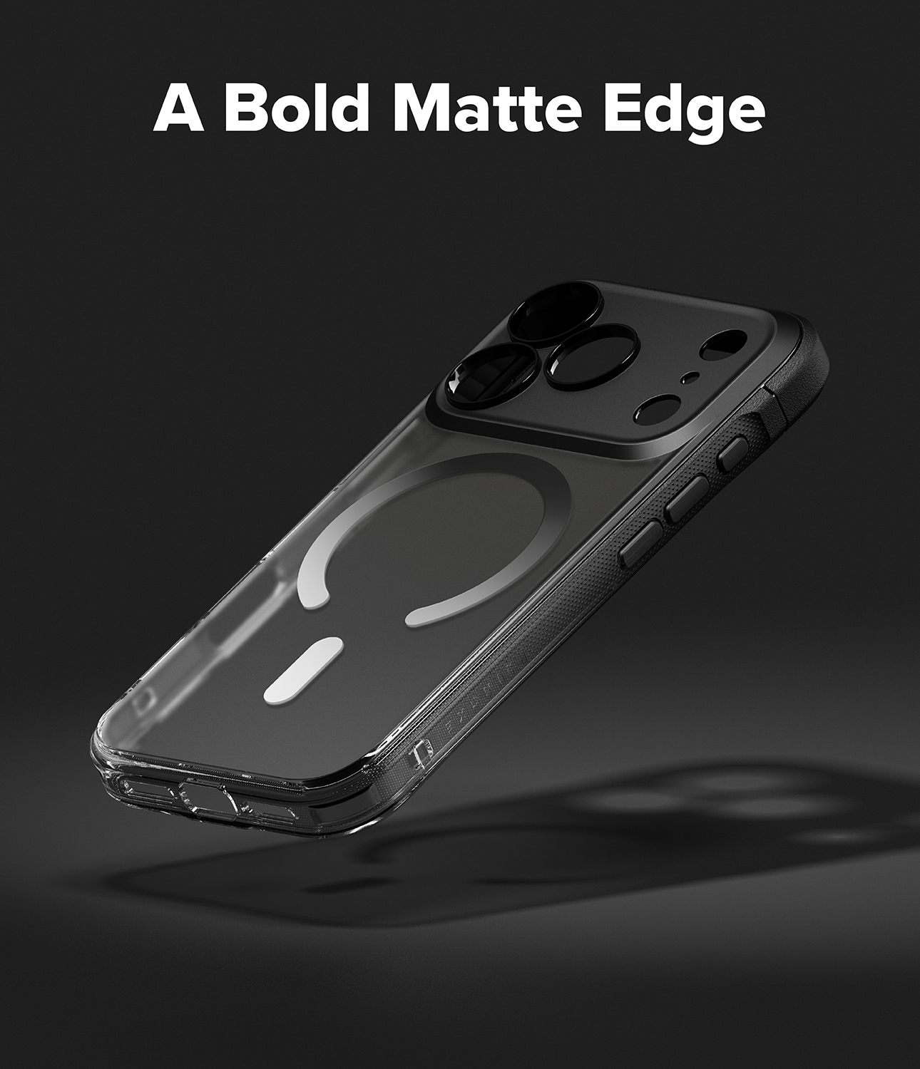 iPhone 17 Pro Fusion Bold MagSafe cover, Matte Black