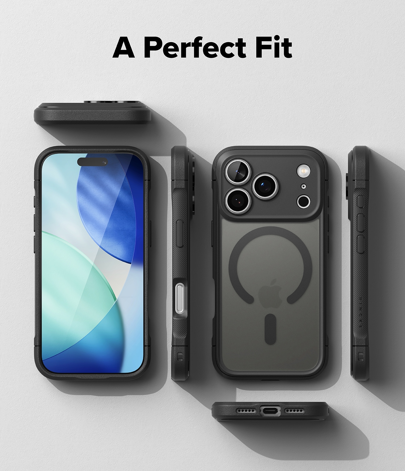 iPhone 17 Pro Fusion Bold MagSafe cover, Matte Black
