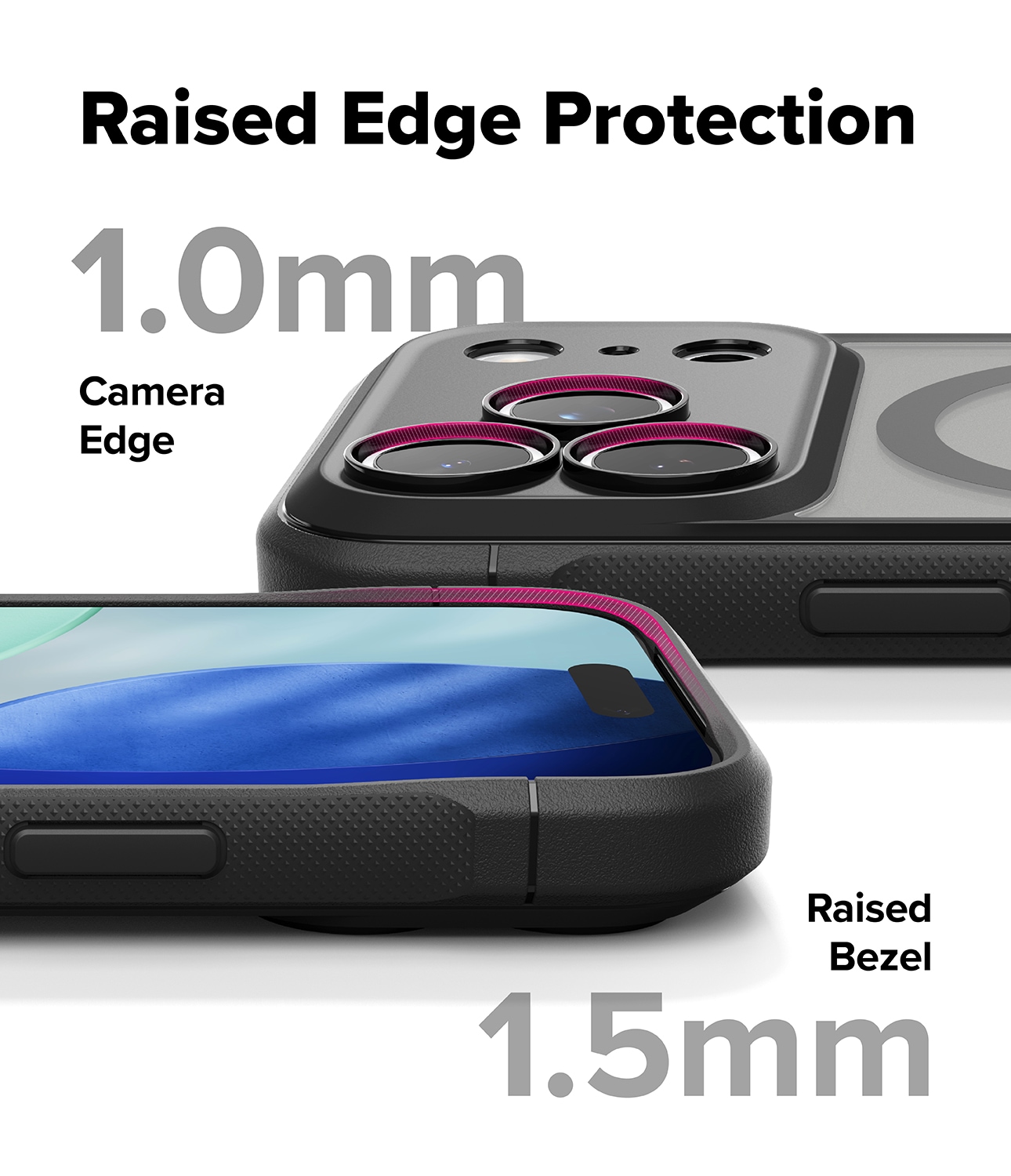 iPhone 17 Pro Fusion Bold MagSafe cover, Matte Black