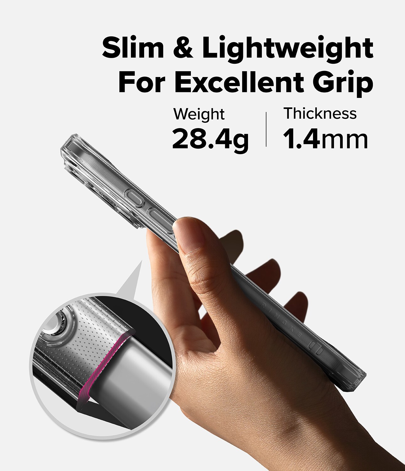 iPhone 17 Pro Fusion cover, Clear
