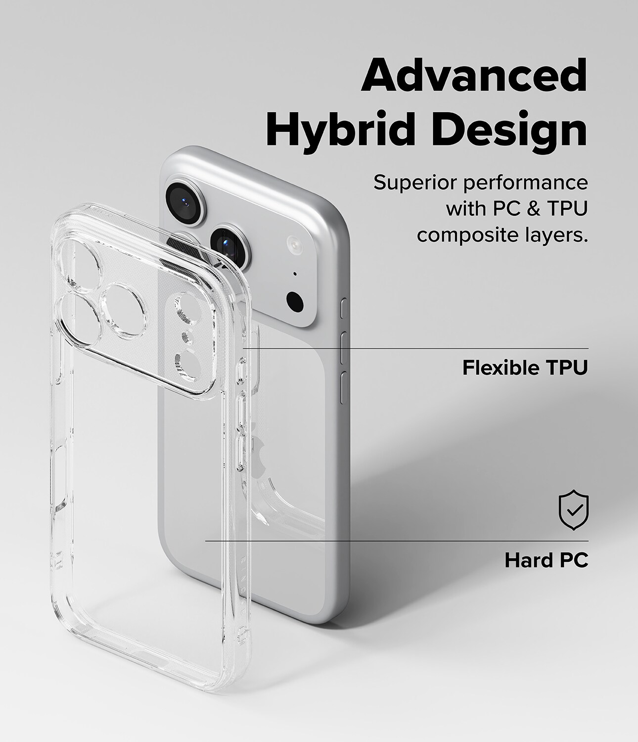 iPhone 17 Pro Fusion cover, Clear