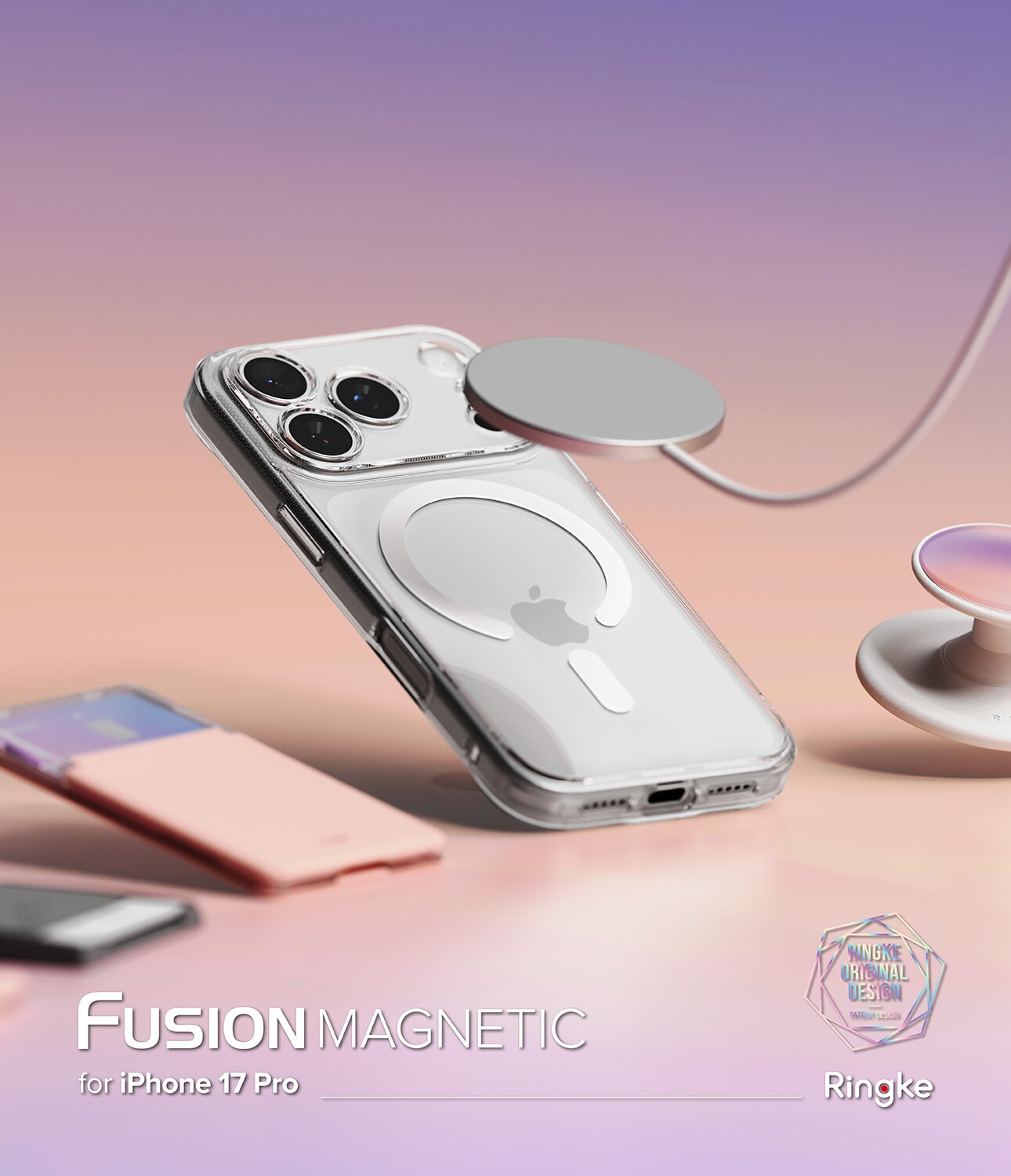 iPhone 17 Pro Fusion MagSafe cover, Gennemsigtig