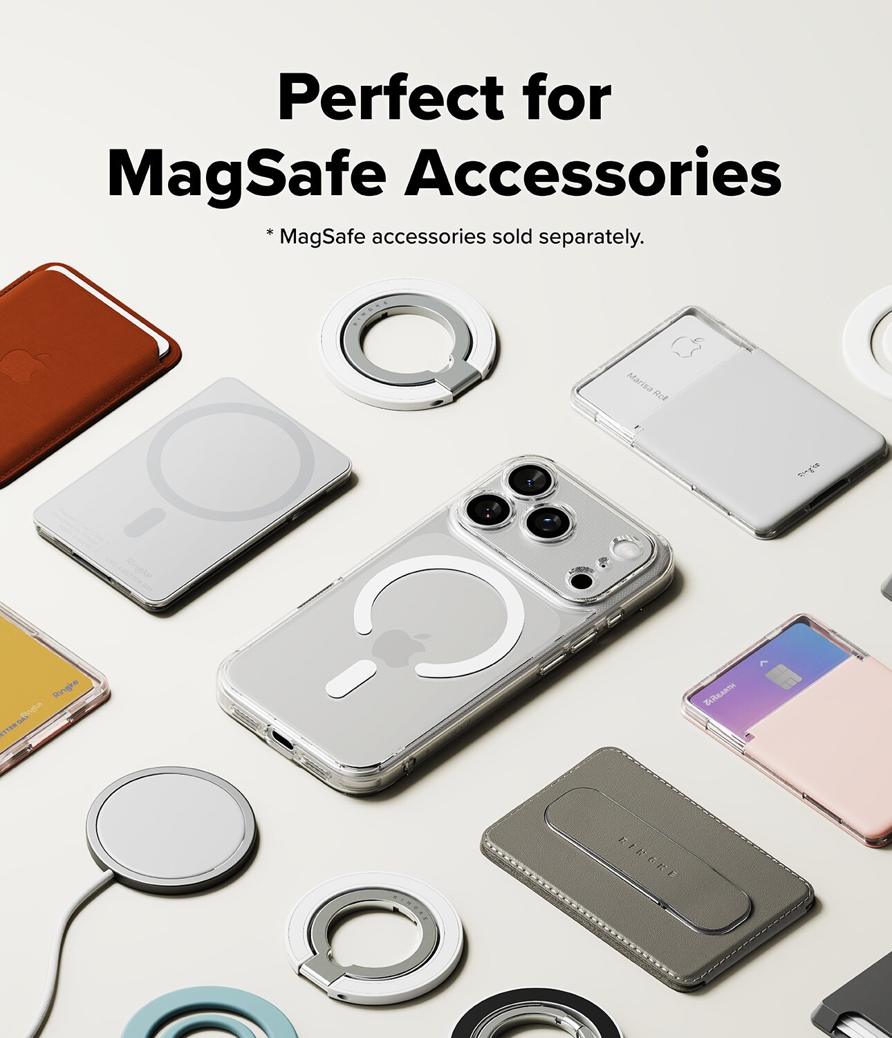 iPhone 17 Pro Fusion MagSafe cover, Gennemsigtig