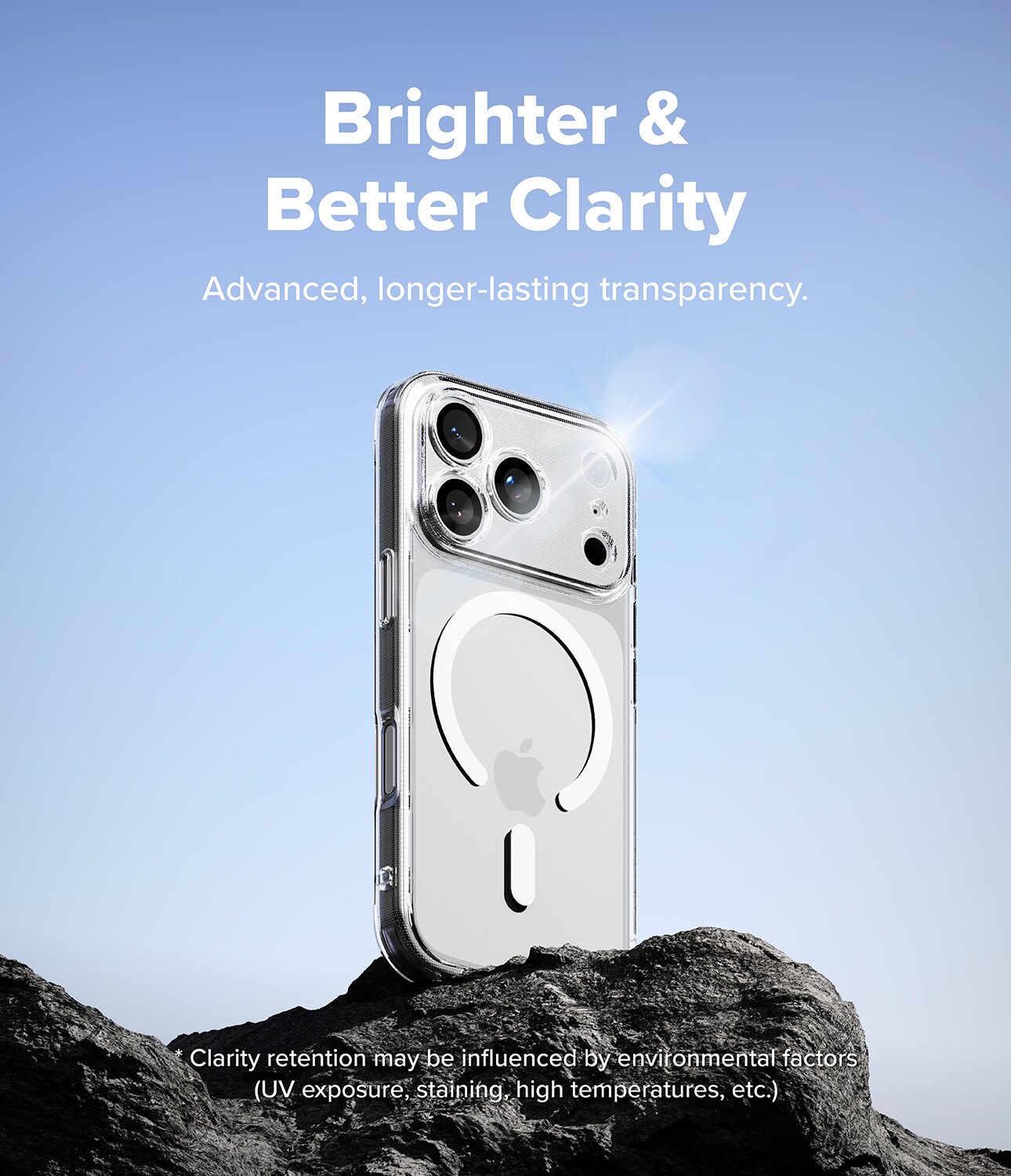 iPhone 17 Pro Fusion MagSafe cover, Gennemsigtig