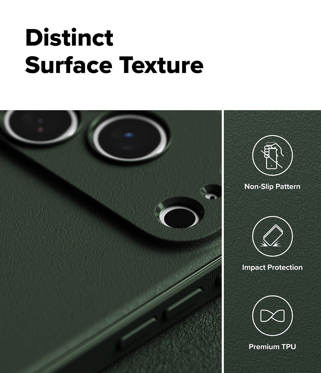 iPhone 17 Pro Onyx Cover, Dark Green