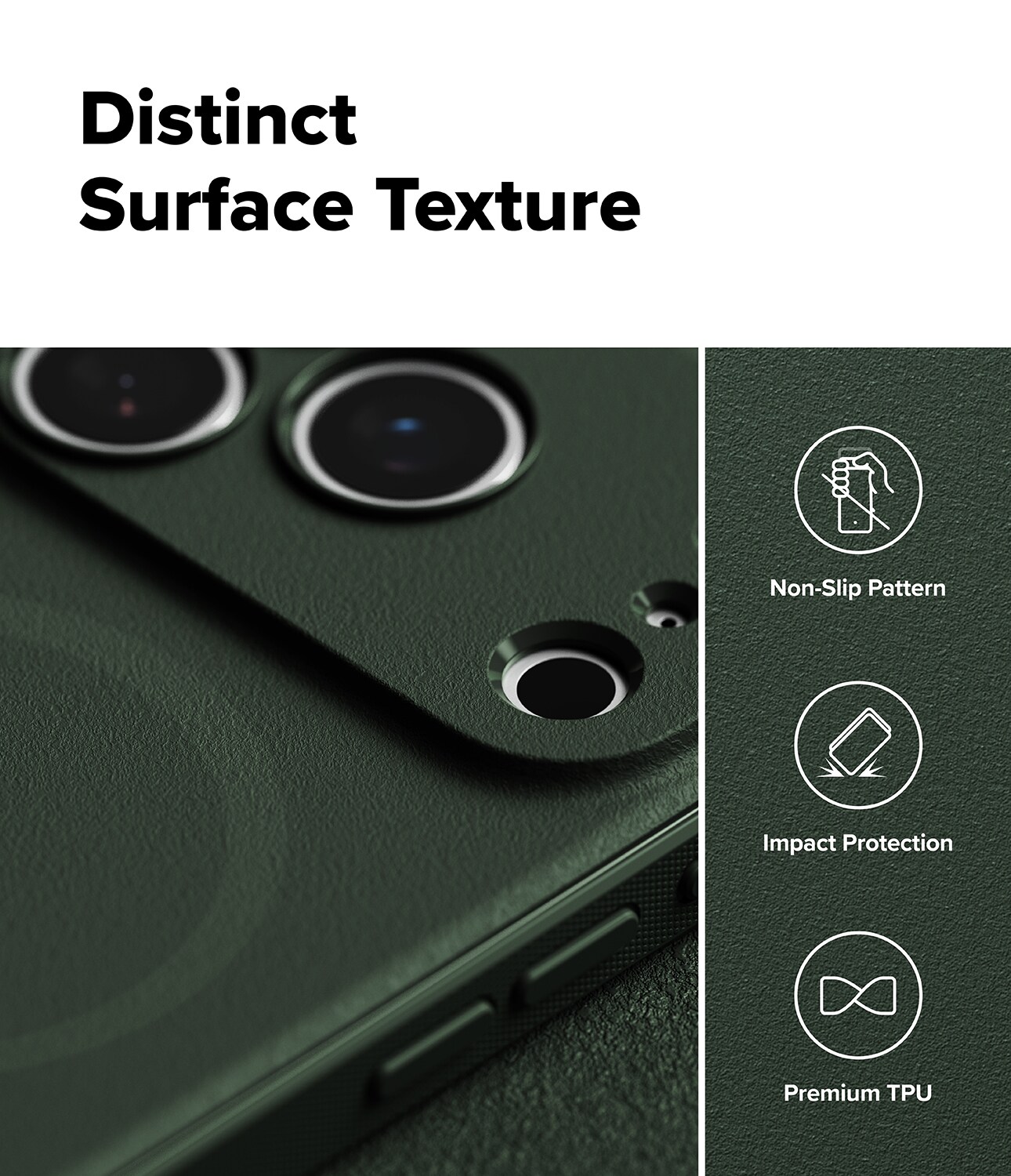 iPhone 17 Pro Onyx MagSafe cover, Dark Green