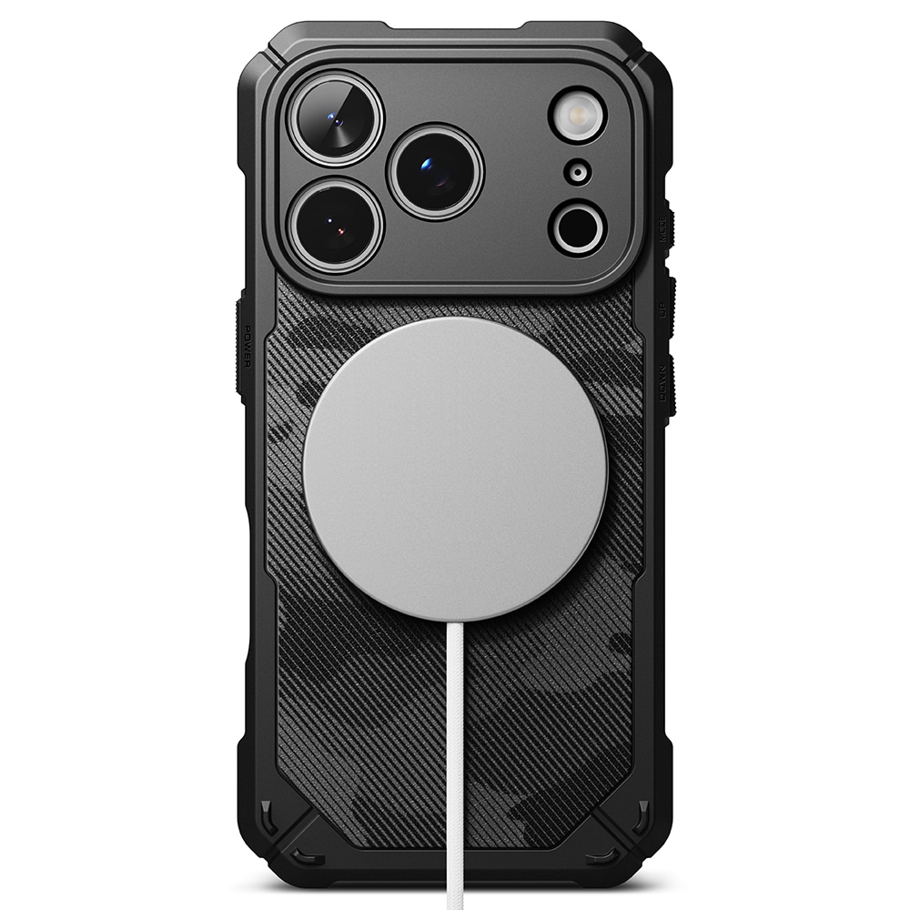 iPhone 17 Pro MagSafe Rugged Gear cover, Sort