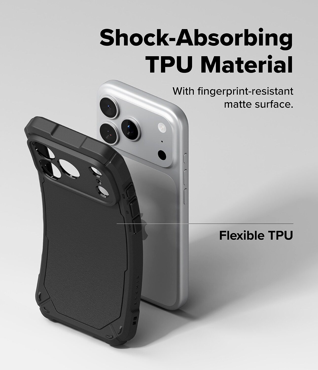 iPhone 17 Pro MagSafe Rugged Gear cover, Sort