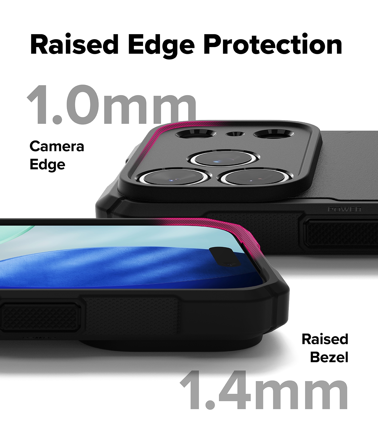 iPhone 17 Pro MagSafe Rugged Gear cover, Sort