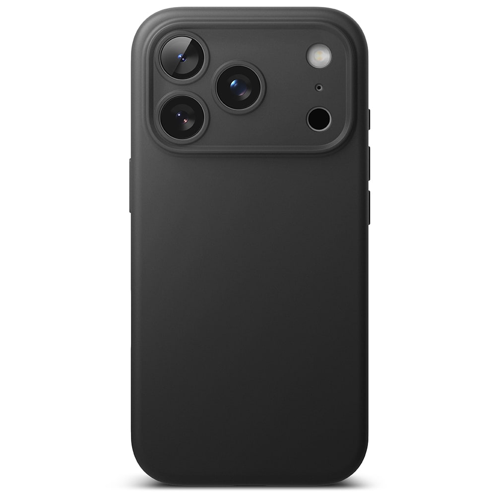 iPhone 17 Pro MagSafe silikonecover, Black