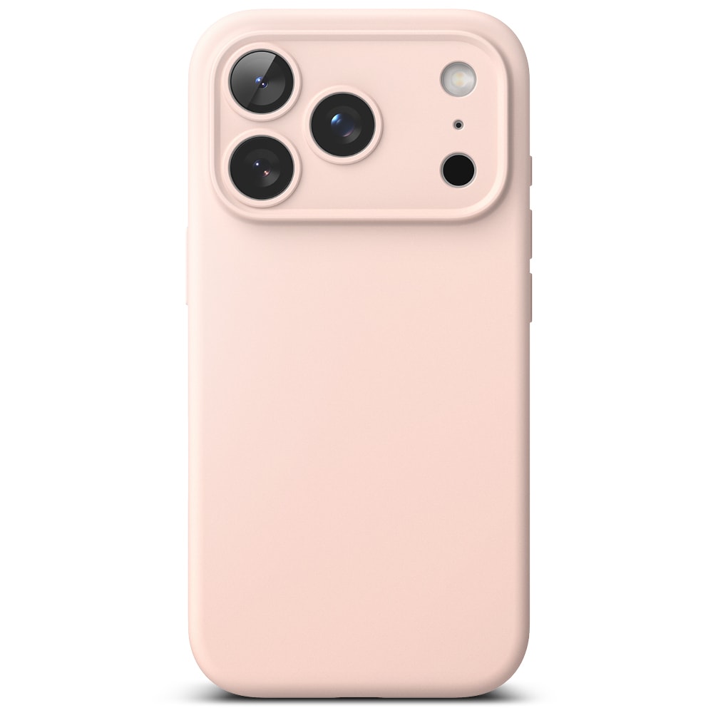 iPhone 17 Pro MagSafe silikonecover, Pink Sand