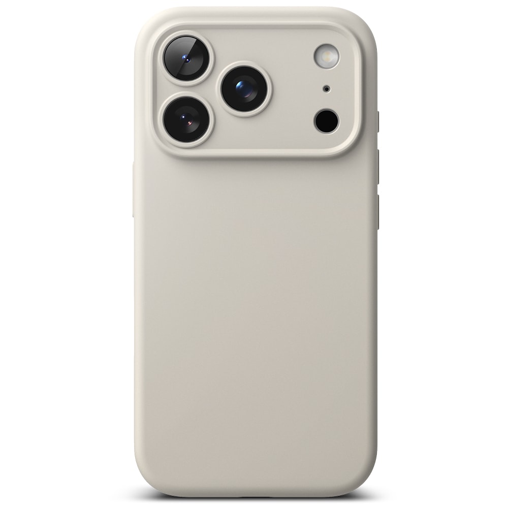 iPhone 17 Pro MagSafe silikonecover, Stone