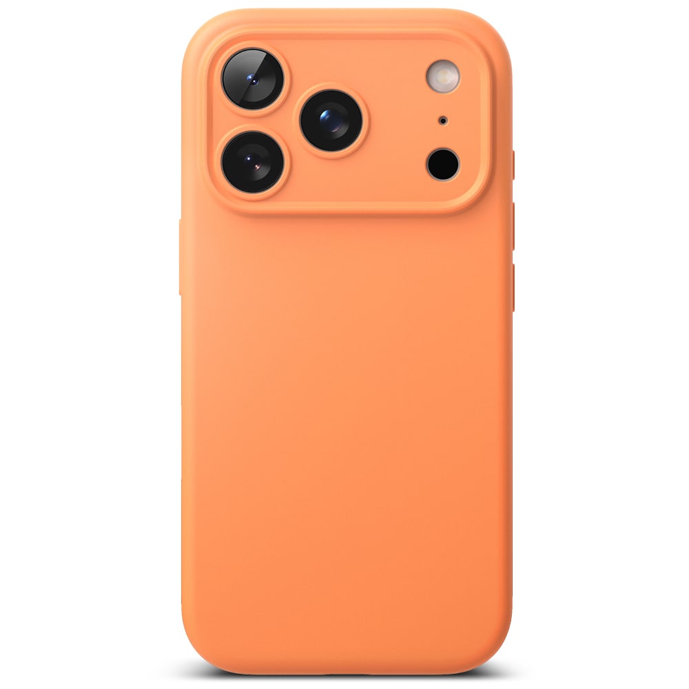 iPhone 17 Pro Max MagSafe silikonecover, Tangerine