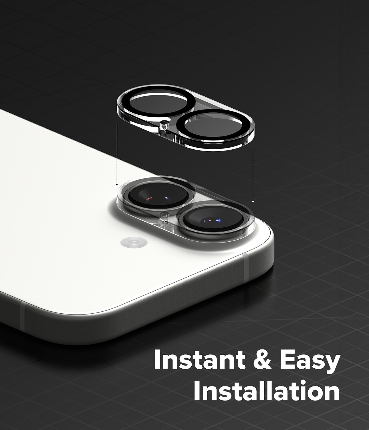 iPhone 17 Kamerabeskyttelse i glas (2-pak)