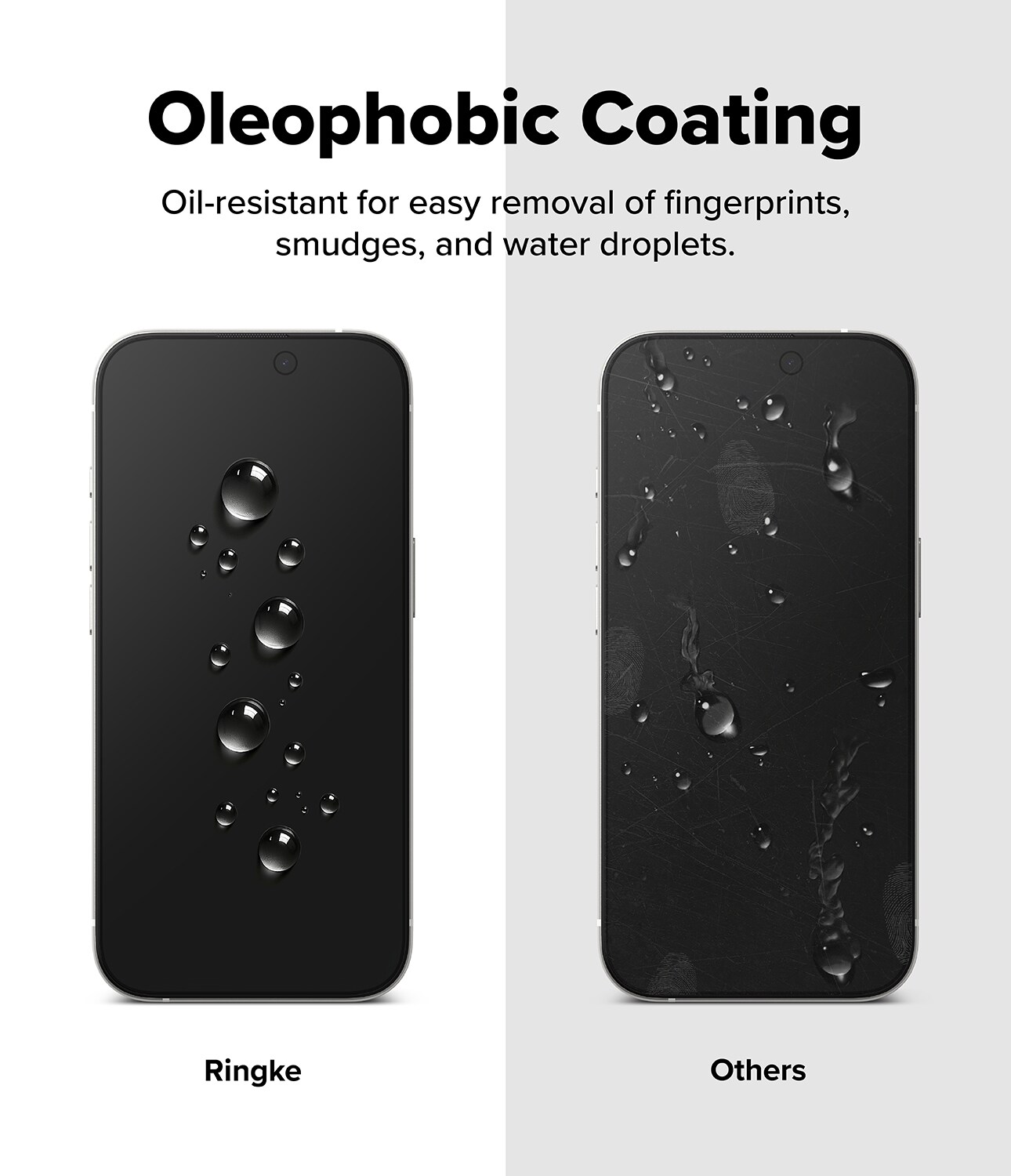 iPhone 17 Anti-spy skærmbeskytter i glas med monteringsramme (2-pak)
