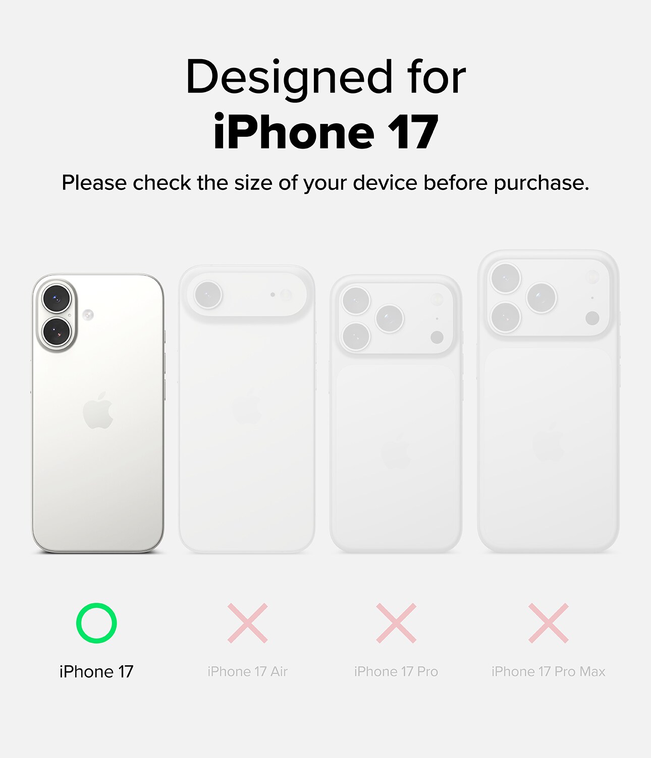 iPhone 17 Anti-spy skærmbeskytter i glas med monteringsramme (2-pak)